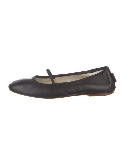 A.P.C. Leather Mary Jane Flats