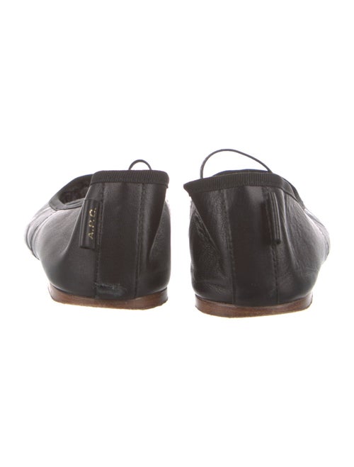 A.P.C. Leather Mary Jane Flats