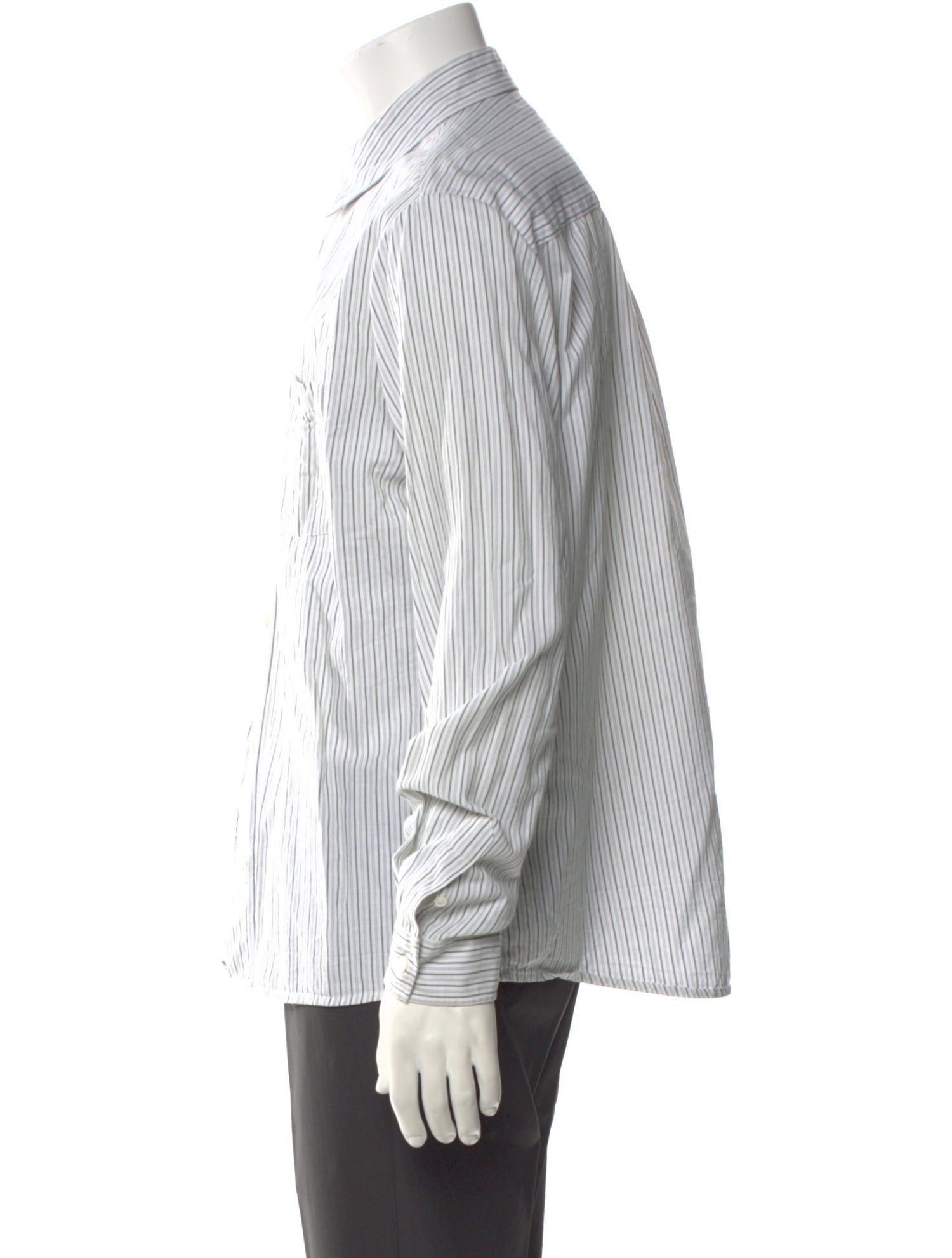 A.P.C. Striped Long Sleeve Shirt