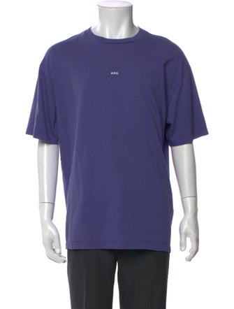 A.P.C. Crew Neck Short Sleeve T-Shirt