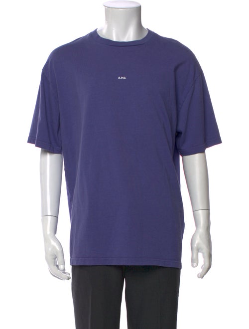A.P.C. Crew Neck Short Sleeve T-Shirt
