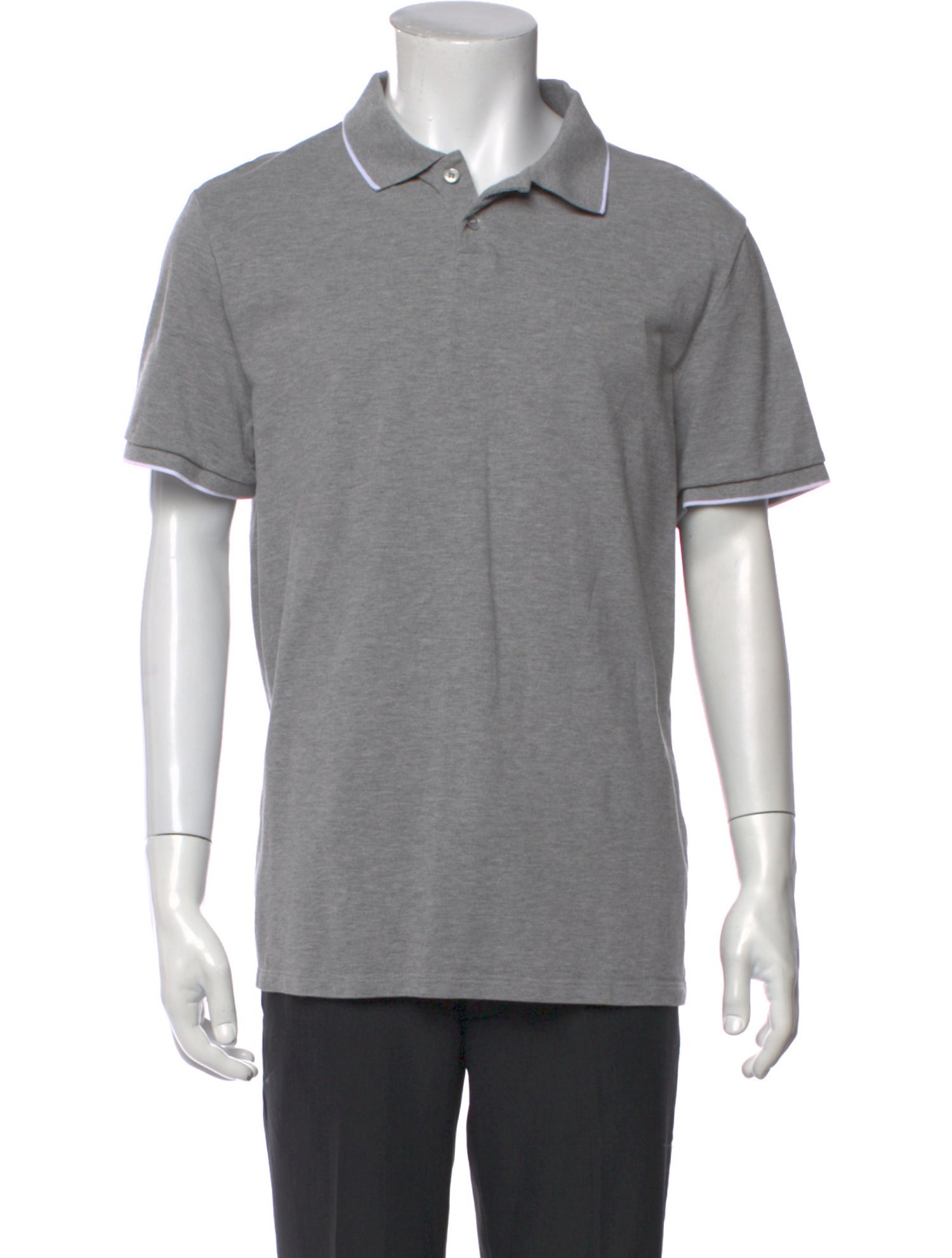 A.P.C. Collar Short Sleeve Polo Shirt