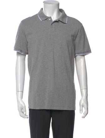 A.P.C. Collar Short Sleeve Polo Shirt