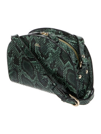 A.P.C. Snakeskin Crossbody Bag