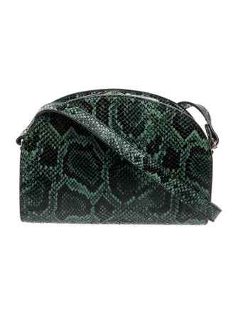 A.P.C. Snakeskin Crossbody Bag