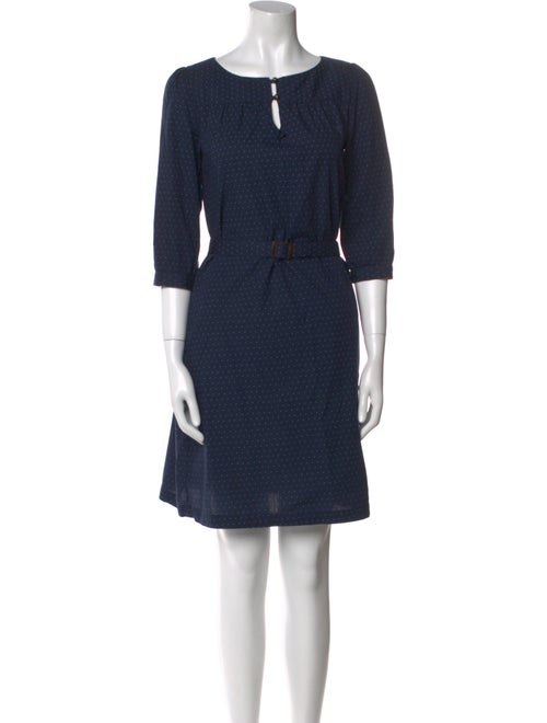 A.P.C. Scoop Neck Mini Dress