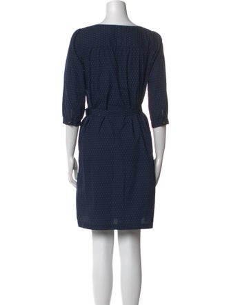 A.P.C. Scoop Neck Mini Dress