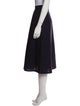 A.P.C. Virgin Wool Midi Length Skirt