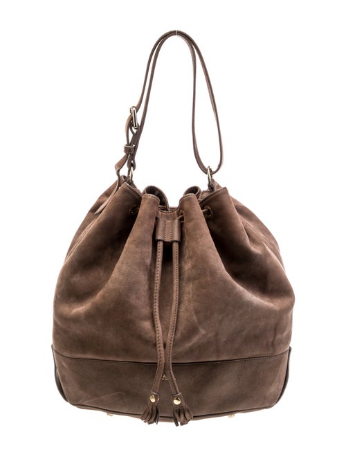 A.P.C. Suede Bucket Bag