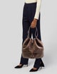 A.P.C. Suede Bucket Bag