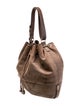 A.P.C. Suede Bucket Bag