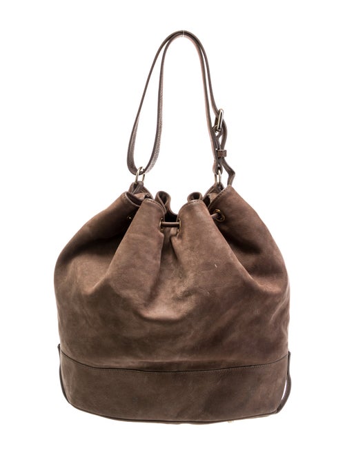 A.P.C. Suede Bucket Bag