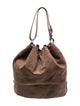 A.P.C. Suede Bucket Bag