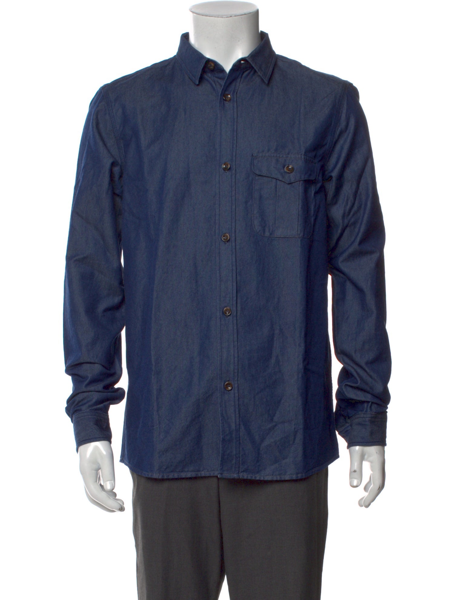 A.P.C. Long Sleeve Denim Shirt w/ Tags