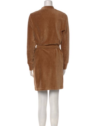 A.P.C. Mock Neck Mini Dress