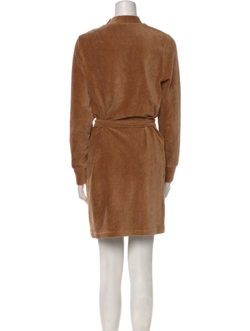 A.P.C. Mock Neck Mini Dress