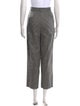 A.P.C. Houndstooth Print Straight Leg Pants
