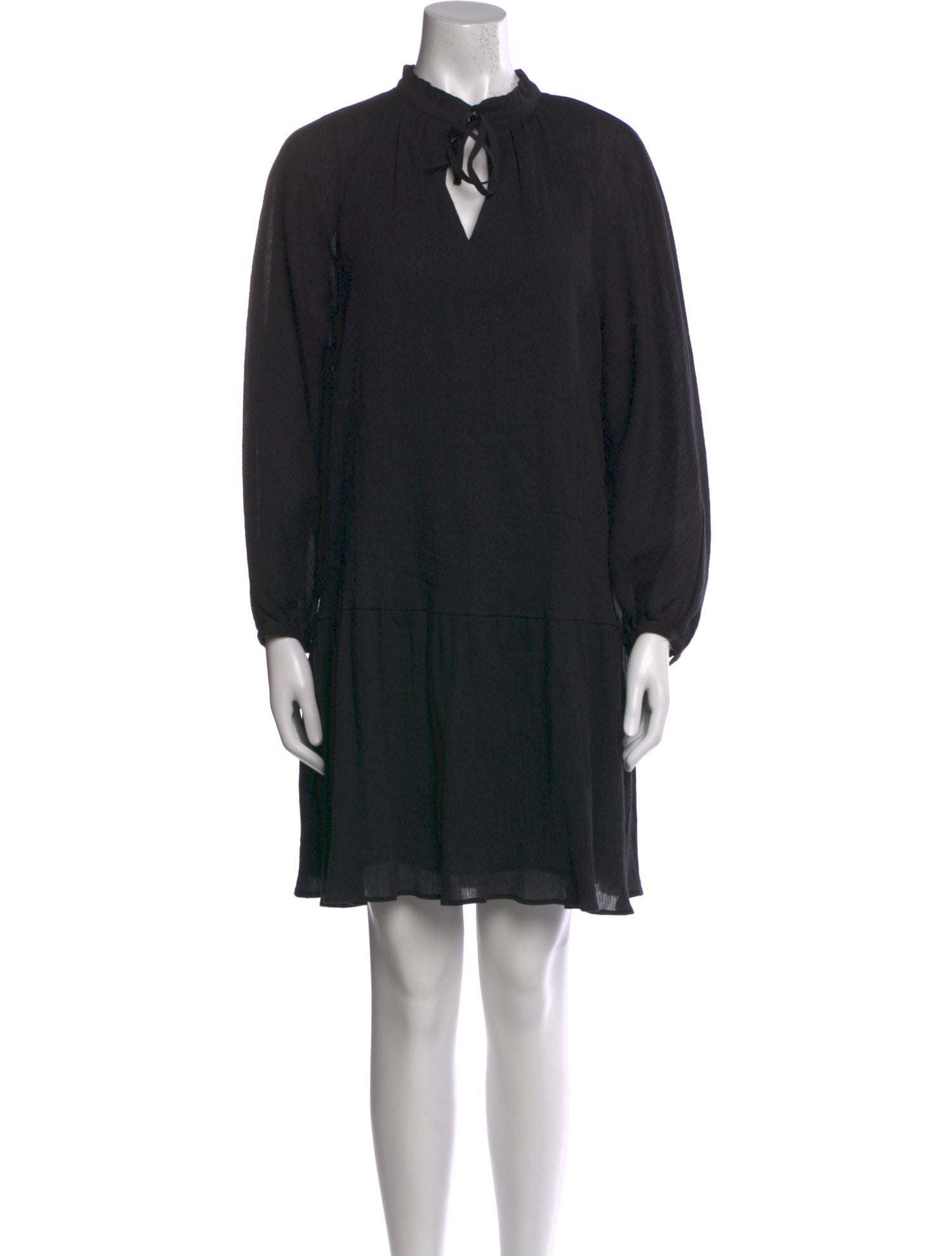 A.P.C. Mock Neck Mini Dress