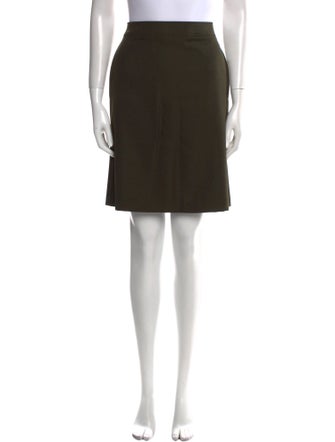 A.P.C. Virgin Wool Knee-Length Skirt