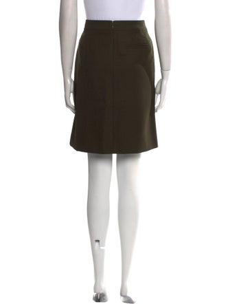 A.P.C. Virgin Wool Knee-Length Skirt