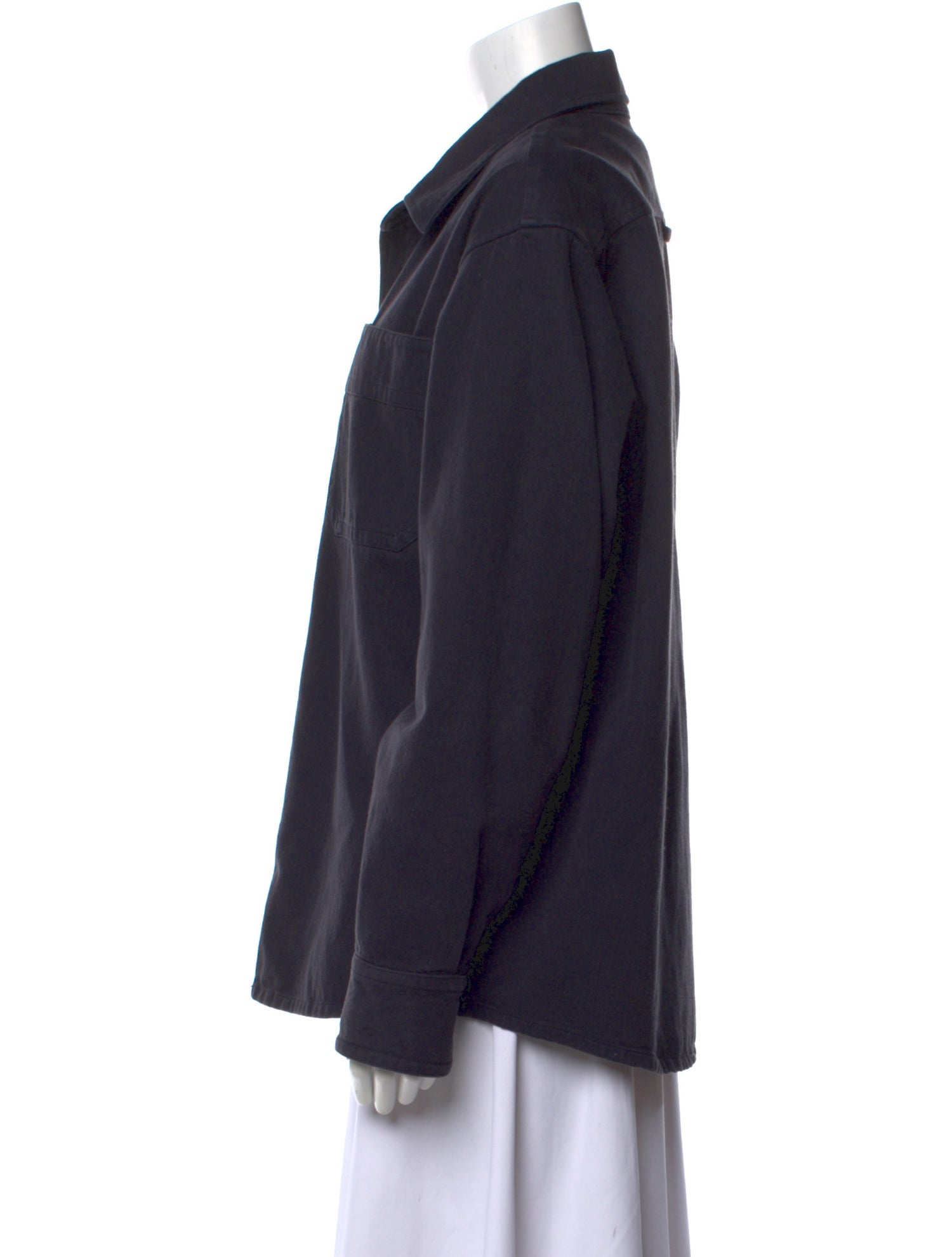 A.P.C. Long Sleeve Button-Up Top