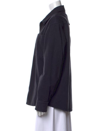 A.P.C. Long Sleeve Button-Up Top