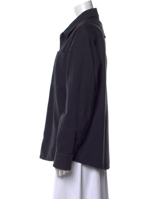 A.P.C. Long Sleeve Button-Up Top