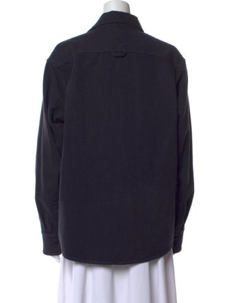 A.P.C. Long Sleeve Button-Up Top