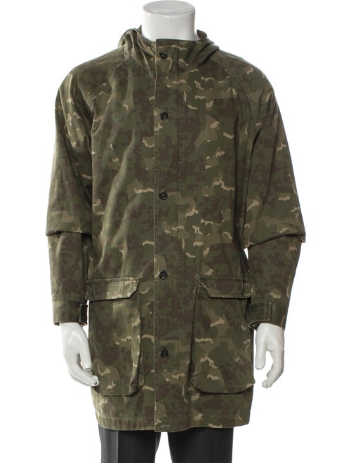 A.P.C. Camouflage Print Parka