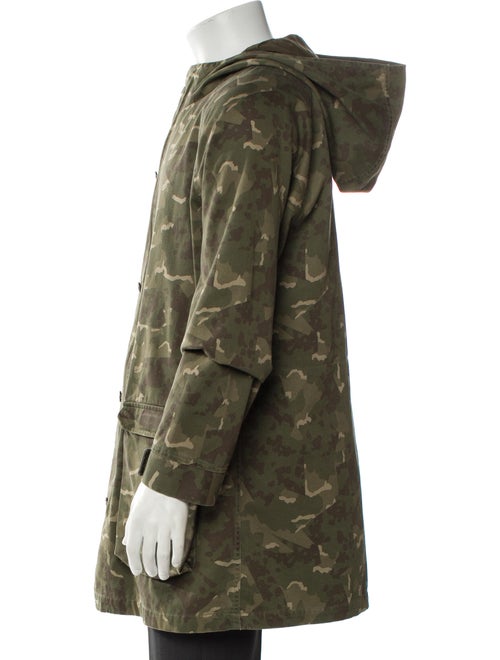 A.P.C. Camouflage Print Parka