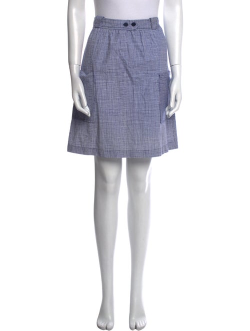 A.P.C. Printed Knee-Length Skirt
