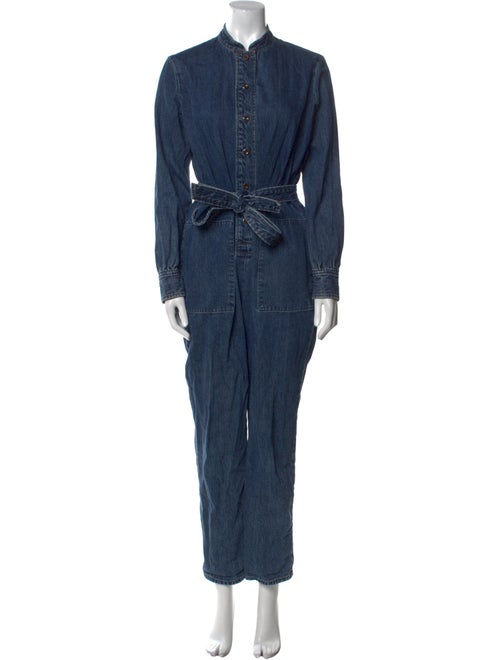 A.P.C. Mock Neck Jumpsuit