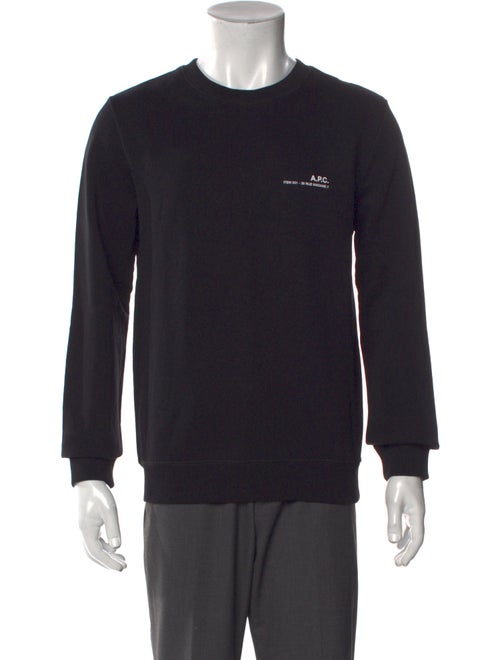 A.P.C. Graphic Print Crew Neck Pullover