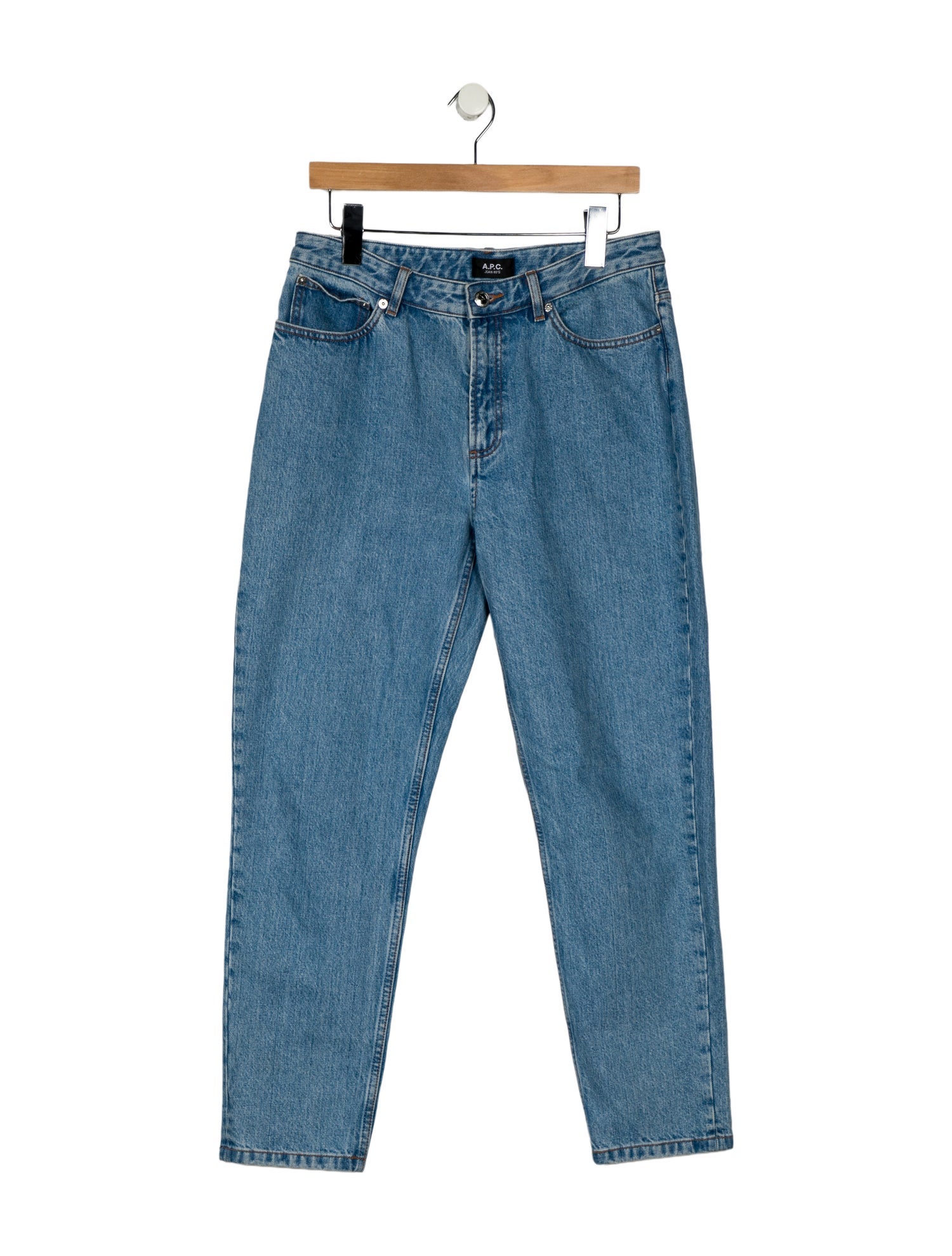 A.P.C. Mid-Rise Straight Leg Jeans