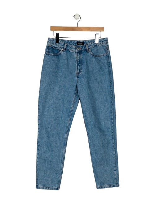 A.P.C. Mid-Rise Straight Leg Jeans