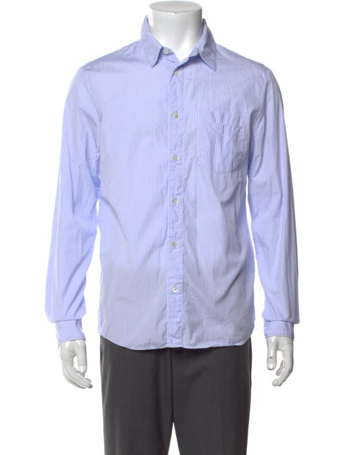 A.P.C. Striped Long Sleeve Dress Shirt