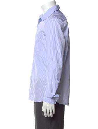 A.P.C. Striped Long Sleeve Dress Shirt