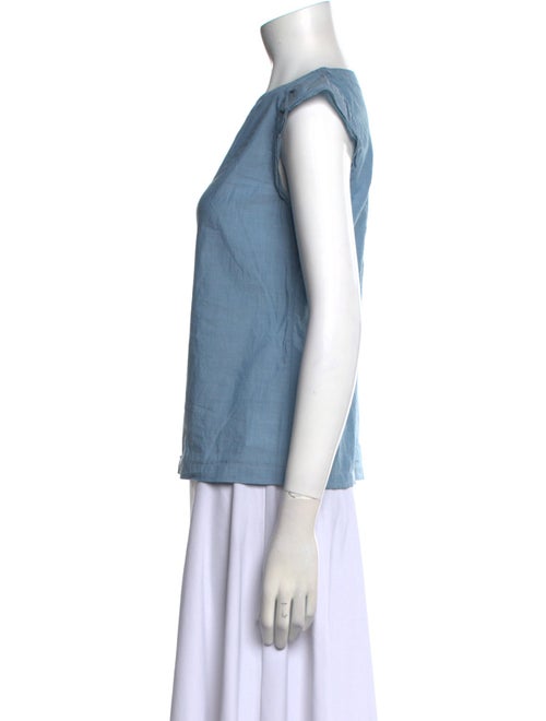 A.P.C. V-Neck Short Sleeve Top