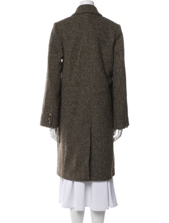 A.P.C. Wool Tweed Pattern Coat