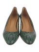 A.P.C. Leather Animal Print Pumps