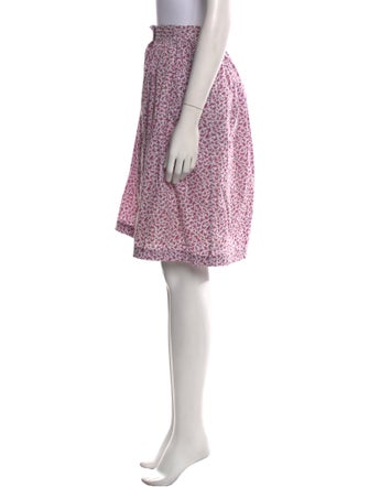 A.P.C. Printed Knee-Length Skirt