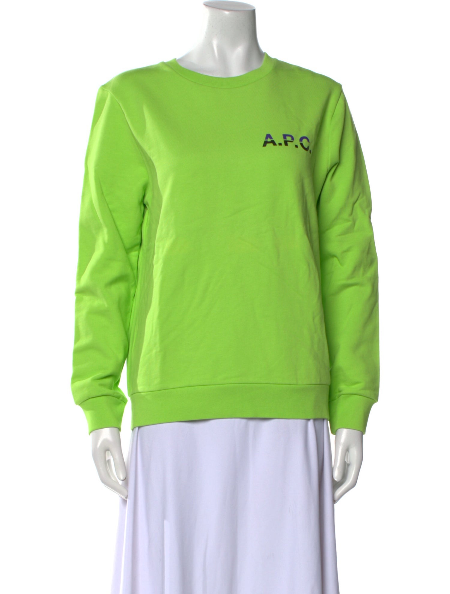 A.P.C. Crew Neck Long Sleeve Sweatshirt