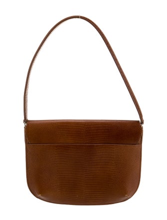 A.P.C. Embossed Leather Shoulder Bag