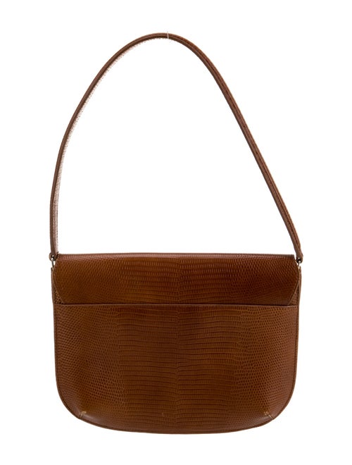 A.P.C. Embossed Leather Shoulder Bag