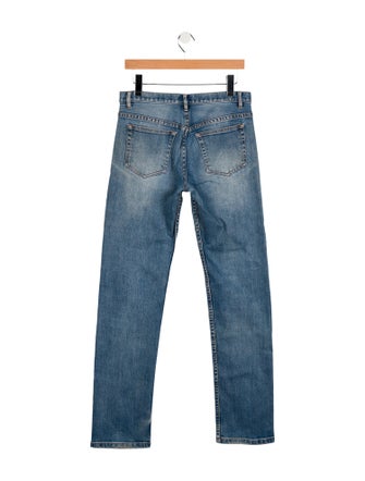 A.P.C. High-Rise Straight Leg Jeans