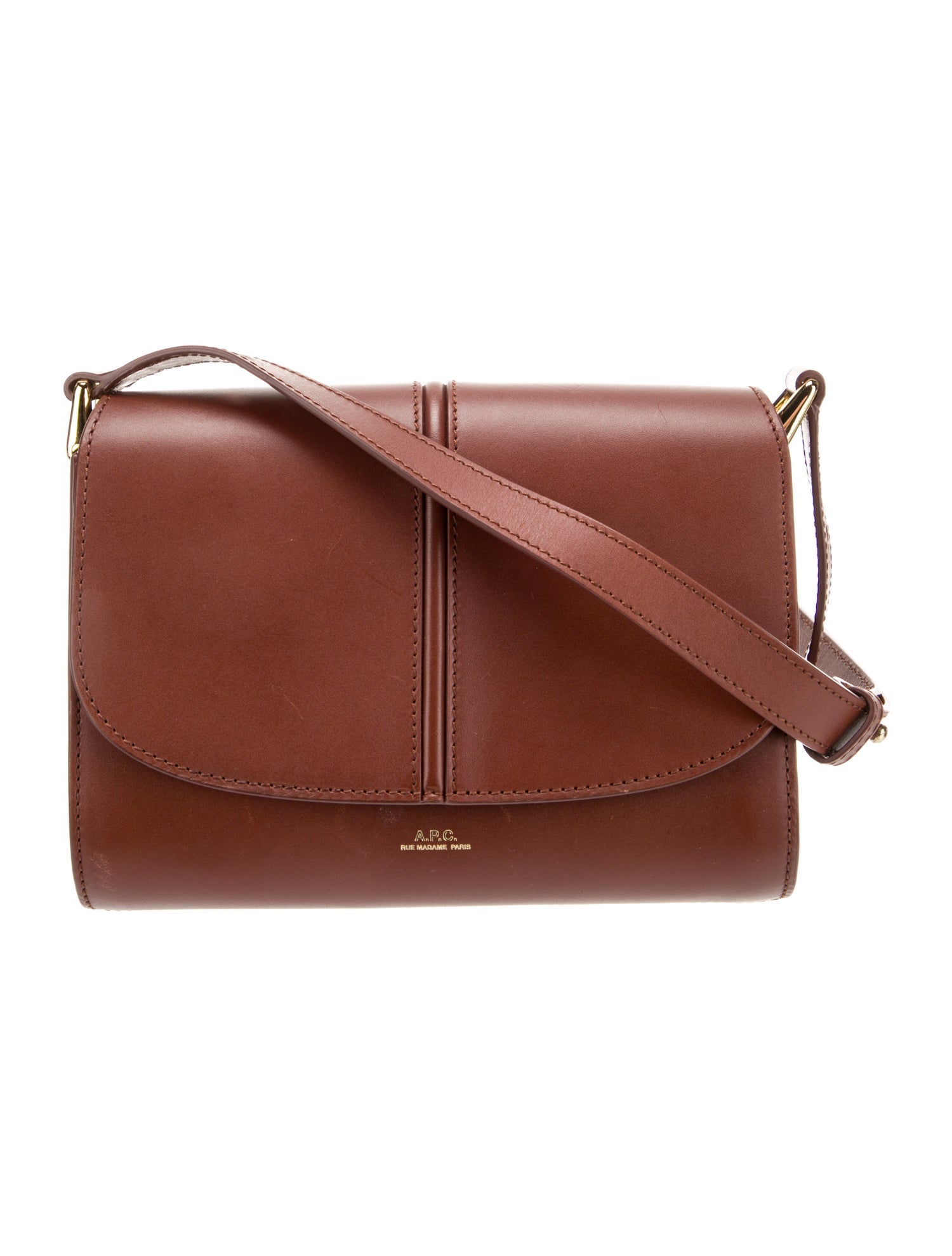 A.P.C. Leather Crossbody Bag