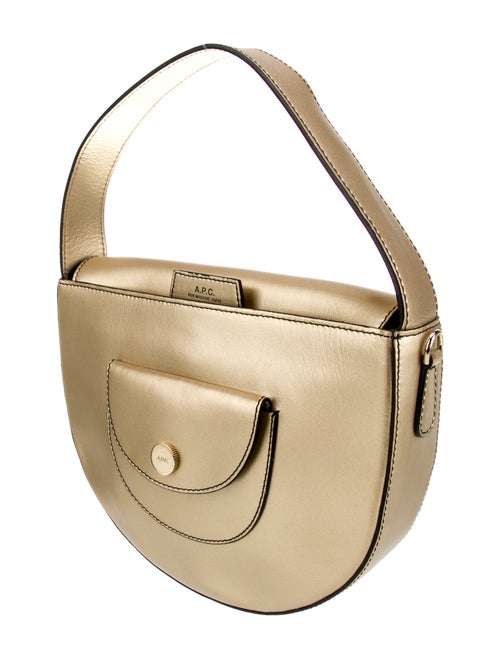 A.P.C. Leather Top Handle Bag