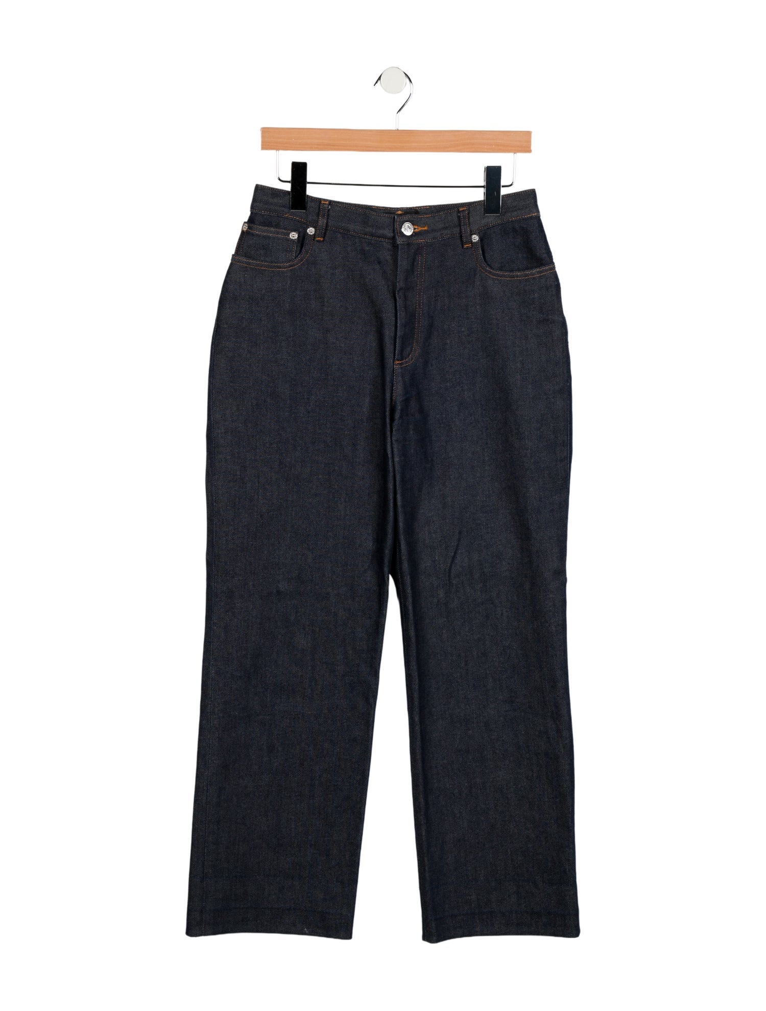 A.P.C. High-Rise Wide Leg Jeans