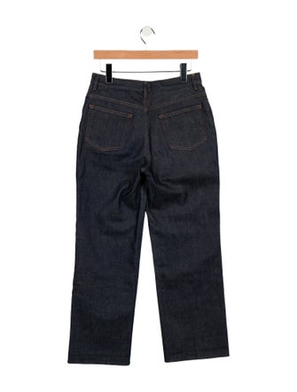 A.P.C. High-Rise Wide Leg Jeans
