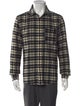 A.P.C. Wool Plaid Print Shirt